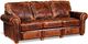 Campio Furniture Legacy Leather Wyoming Brown Sofa-0