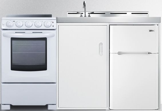 Summit® 60" White All-In-One Kitchenette-0