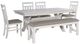 Powell® Turino 6-Piece Beige/Smokey White Dining Set-0