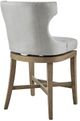 Olliix by Madison Park Light Grey Carson Counter Stool with Swivel Seat-3