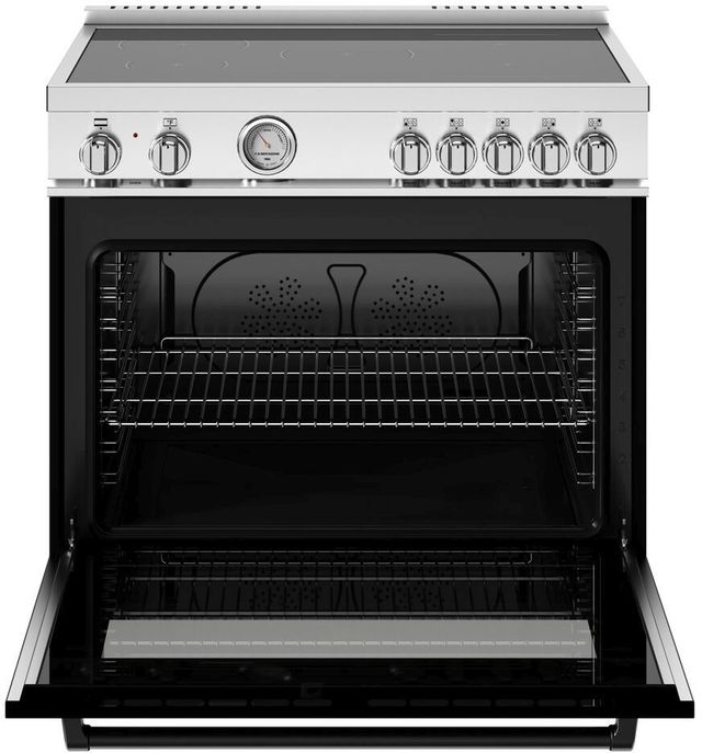 Bertazzoni Master Series 36" Nero Matt Pro Style Induction Range-1