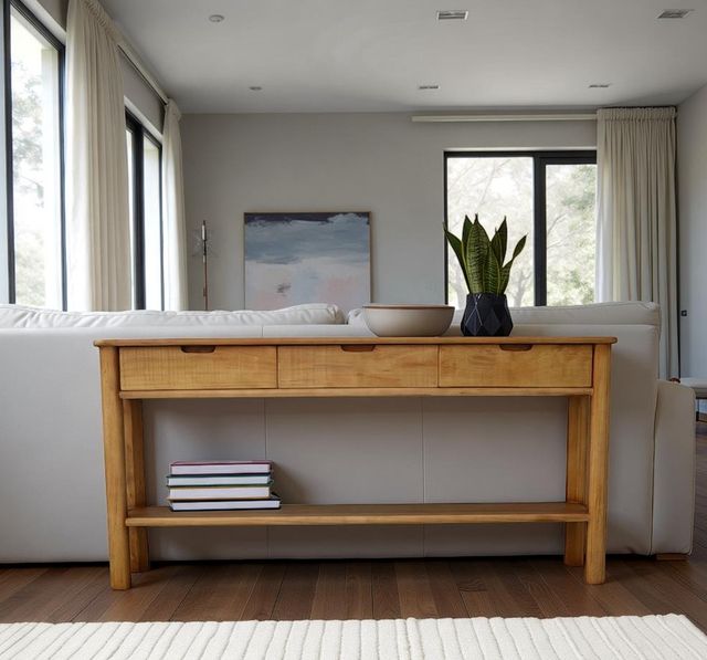 Nest Home Collections Everly Light Natural Console-1