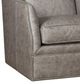 King Hickory Customizable Gracie Leather Swivel Chair-1