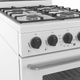 Unique Appliances 20' White 2.4 cu. ft. Classic Off Grid Freestanding Propane Range-5