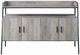 ACME Furniture Samiya Black/Gray Oak TV Stand-1