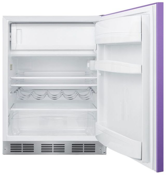 Summit® 5.1 Cu. Ft. Lavender Under The Counter Refrigerator -2