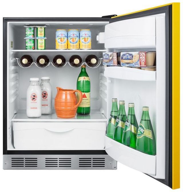 Summit® 5.8 Cu. Ft. Saffron Gold Under The Counter Refrigerator -1
