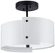 Currey & Company Ritsu Sugar White Semi-Flush Lighting-1
