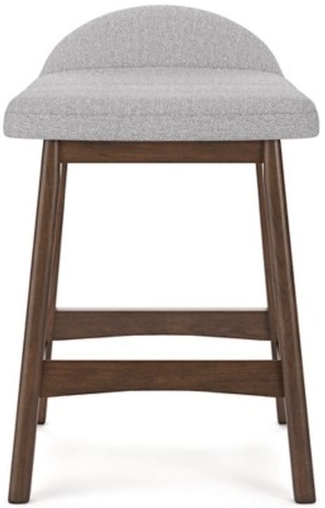 Signature Design by Ashley® Lyncott Light Gray Counter Bar Stool-1