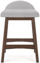 Signature Design by Ashley® Lyncott Light Gray Counter Bar Stool-1