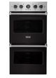 Viking® 5 Series 27" Onyx Double Electric Premiere Wall Oven-0