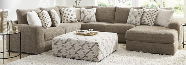 Albany Industries 3-Piece Haven Cocoa Sectional-0