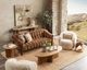 Classic Home Montengo Natural Maple Oval Coffee Table-1