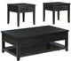 Coaster® Concord 3-Piece Distressed Java Occasional Table Set-0