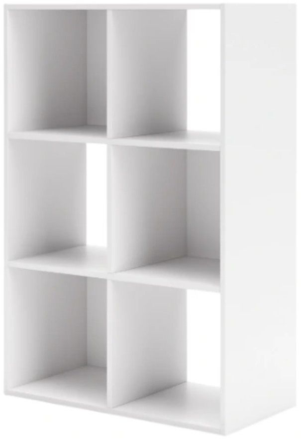 Signature Design by Ashley® Onita White Six Cube Organizer-4