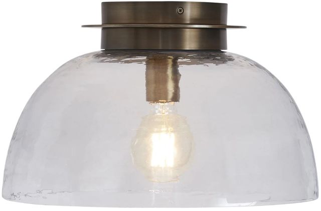 Renwil® Liliane Dark Antique Brushed Brass Flush Mount Light-4