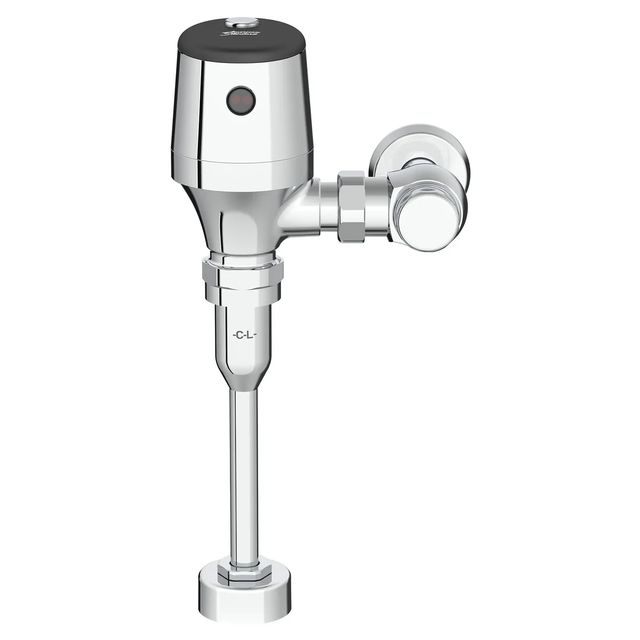 American Standard Selectronic Diaphragm FV Polished Chrome Ultima® Selectronic® Exposed Urinal Flush Valve, Battery, 0.125 gpf/0.5 Lpf-1