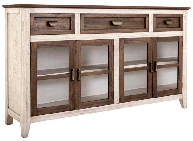 International Furniture Direct Sahara Brown Console-0