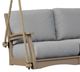 Berlin Gardens Classic Terrace Loveseat Swing-1