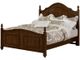 Vaughan-Bassett French Market French Cherry King/California King Poster Headboard-0
