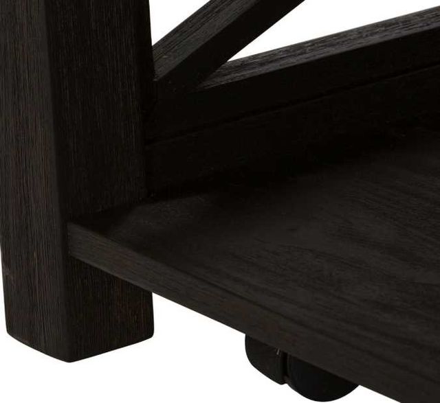 Liberty Furniture Heatherbrook Ash Cocktail Table with Charcoal Base-3