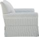 Signature Design by Ashley® Searcy Navy/White Swivel Glider Accent Chair-3