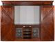 Sunny Designs™ Santa Fe Dark Chocolate Entertainment Wall with Pier-2