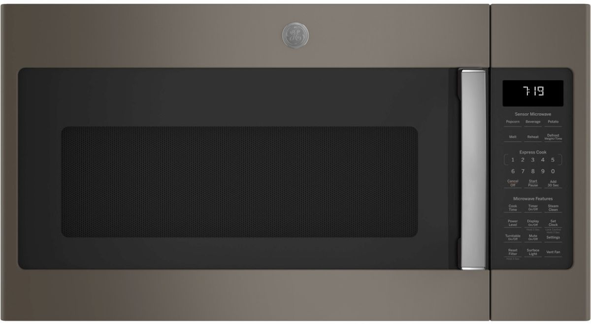 GE® 1.9 Cu. Ft. Fingerprint Resistant Slate Over The Range Microwave