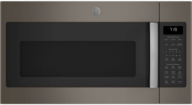 GE® 1.9 Cu. Ft. Fingerprint Resistant Slate Over The Range Microwave-0