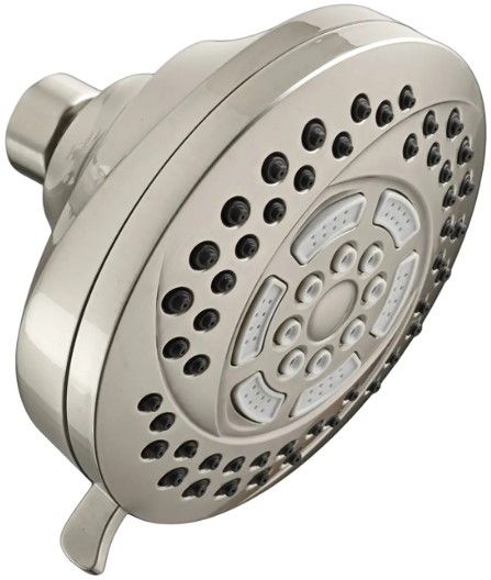American Standard Hydrofocus® Brushed Nickel Water-Saving Fixed Showerhead-0