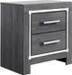 Signature Design by Ashley® Lodanna 4-Piece Gray King Panel Bed Set-4
