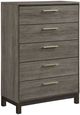 Homelegance® Vestavia Antique Gray/Dark Brown Chest-0