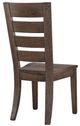 Artisan & Post by Vaughan-Bassett Dovetail Aged Gray Horizontal Slat Dining Side Chair-2