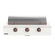 Caliber™ Rockwell Social 48" 3-Burner Matte White Built-In Natural Gas Grill with Copper Hardware-1