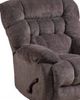 American Wholesale Furniture Daly Cobblestone Manual Swivel Recliner-1