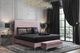 TOV Furniture Delilah Blush Textured Velvet Bench-3