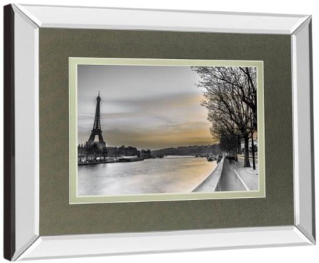 Classy Living Assaf Frank River Seine And The Eiffel Tower Wall Art-3