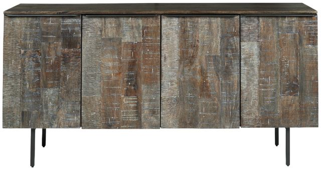 Signature Design by Ashley® Graydon Gray/Whitewash Accent Cabinet-1