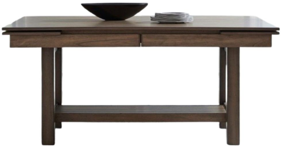 Liberty Furniture Brook Bay Sandstone Trestle Dining Table