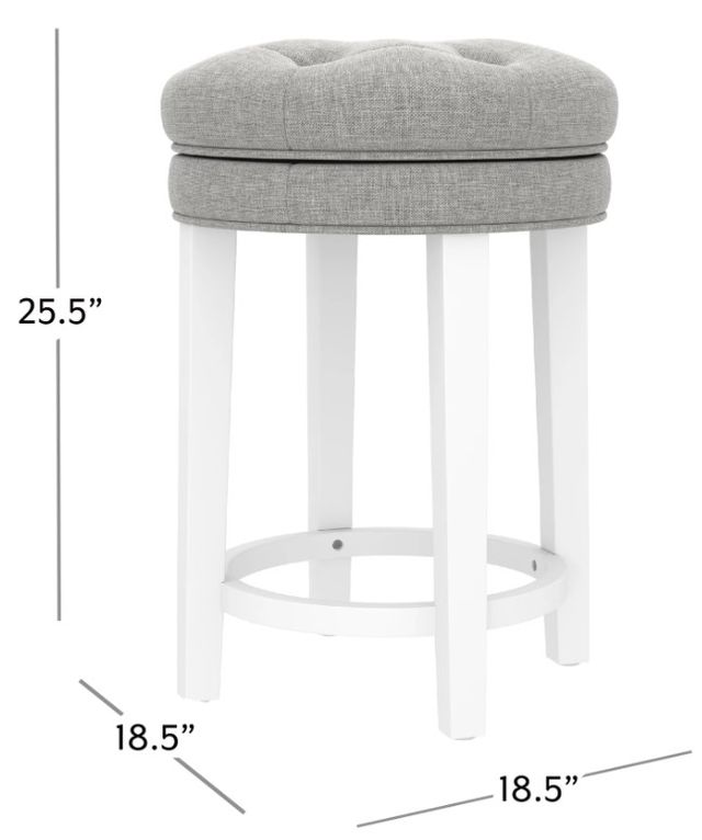 HH2 Home Krauss Gray Counter Stool-2