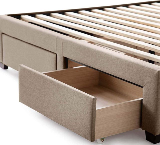 Malouf® Watson Desert Full Platform Bed Base-1