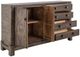 International Furniture Direct Atenas Dark Brown Console-3