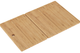 Elkay® Circuit Chef Cherry Wood 30.75" x 18.75" x 0.75" Cutting Board-0