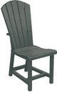C.R. Plastic Generation Line Slate Grey Addy Dining Chair-0