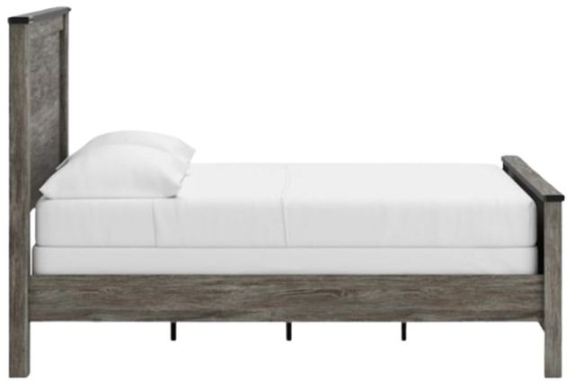 Signature Design by Ashley® Frandern Black/Gray Full Panel Bed-3