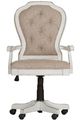 Liberty Furniture Magnolia Manor Antique White/Ivory Junior Executive Desk Chair-3