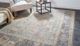 Feizy Carrington Gray/Pink 5' x 8' Rug-4