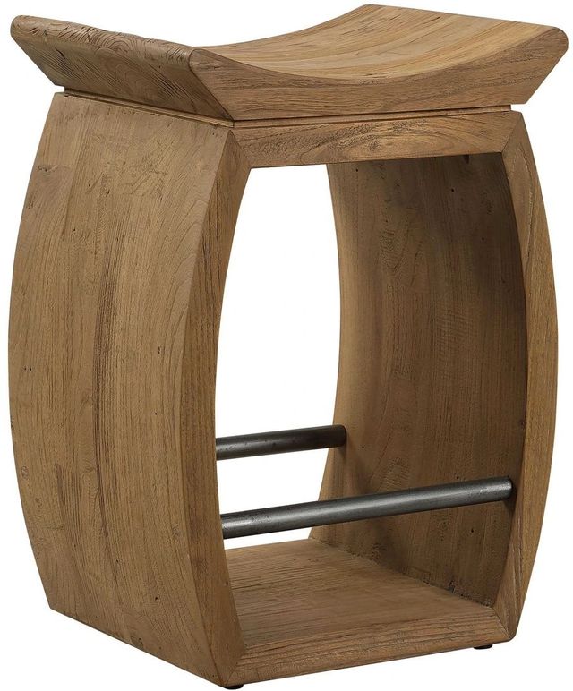 Uttermost® Connor Brown Counter Stool-0