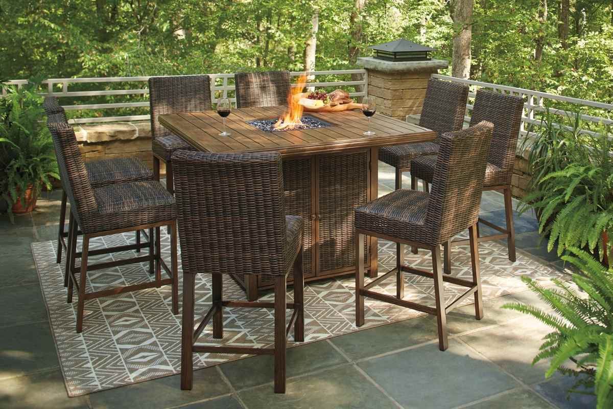 Signature Design By Ashley Paradise Trail Dining Set - Thumbnail 3