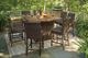 Signature Design by Ashley® Paradise Trail 9-Piece Medium Brown Outdoor Dining Set-3